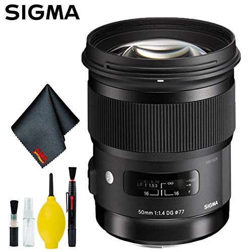 Amazon.com : Sigma 50mm f/1.4 DG HSM Art Lens for Nikon F Mount
